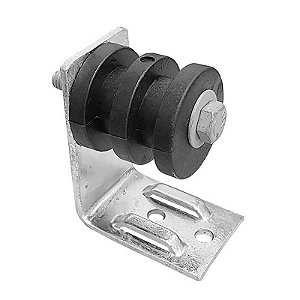 Roldana Dupla Completa REFORÇADA - Roldana+Suporte+Parafuso