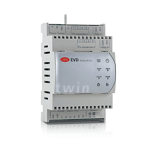 Driver EVD Evolution para 1 EEV, Comunicação RS485, Bipolar (4 fios), 24V Carel EVD0000E50