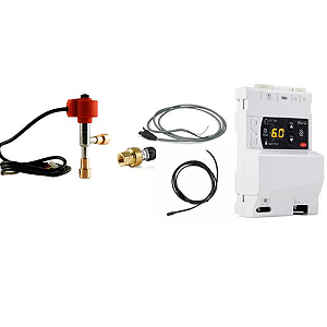 Kit mini com válvula desmontável tamanhos Carel B-ZEVDMINI