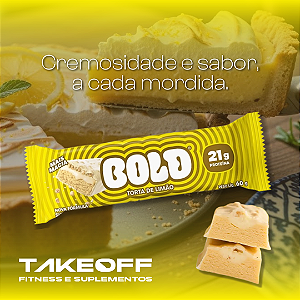 Barrinha Proteíca | Bold Bar - Torta de Limão
