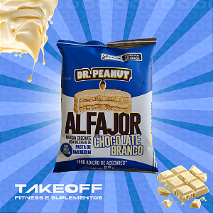 Dr. Peanut - Alfajor Chocolate Branco 55g