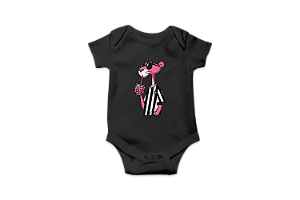 BODY PANTERA COR DE ROSA
