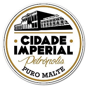 12 Porta Copos de Papelão Cerveja Cidade Imperial Impresso Frente e Verso