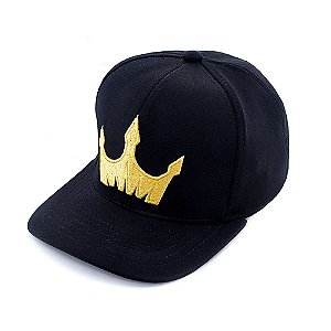 Boné Império Coroa com Ajustador Ziperback