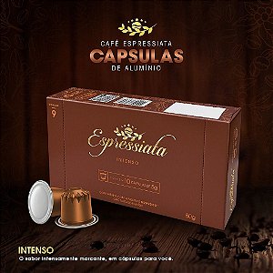 Café Espressiata Intenso caixa com 10 cápsulas