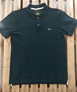 CAMISETA POLO IMPÉRIO MASC. VERDE MUSGO-PP