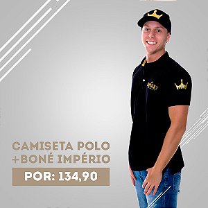 KIT - Camiseta Polo Império + Boné