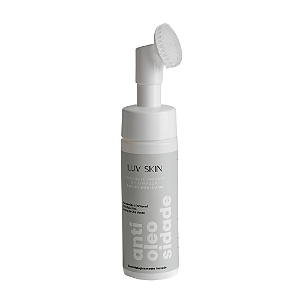 Sabonete Mousse de Limpeza Antioleosidade Luv Beauty – controle da oleosidade e pele uniforme