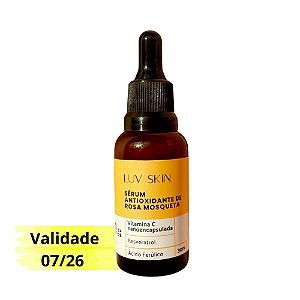 Sérum Vitamina C Luv Skin – hidratação intensa e antioxidante para pele mais firme e iluminada