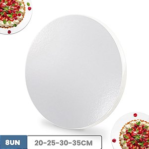 Tabuleiro Para Bolo em MDF 9mm Kit C/ 8 Tabua de Confeitaria