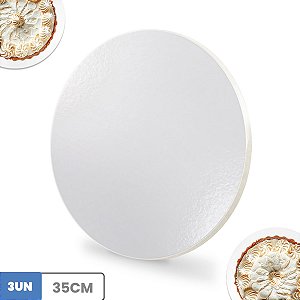 Tabuleiro Para Bolo 35Cm Kit C/3 MDF 6mm Tábua de Bolo