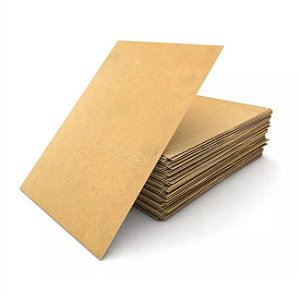 Chapa Placa Em Mdf Cru 60x90 Para Artesanato Pintura Adesivo Kit Com 05