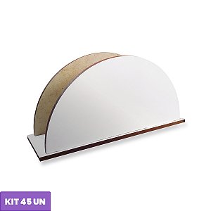 Kit c/45 Porta Guardanapos em MDF para Eventos e Restaurantes