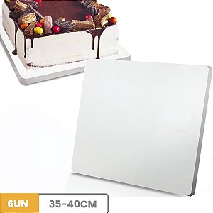 Tabuleiro Para Bolo em MDF 9mm Kit C/ 6 Tabua de Confeitaria