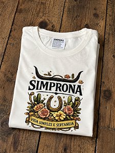 TSHIRT FERRADURA SIMPRONA BEGE
