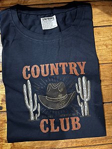 TSHIRT COUNTRY CLUB AZUL NOITE
