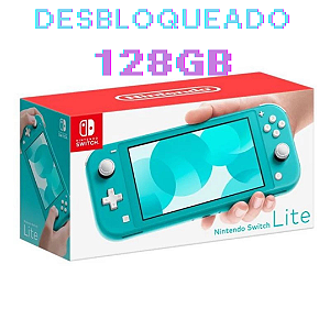 Nintendo Switch Lite Novo Desbloqueado | Dualboot | Garantia 12 Meses