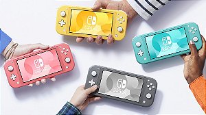 Nintendo Switch Lite 256gb | Desbloqueado | Novo