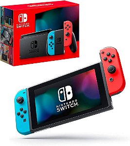 Nintendo Switch V2 128gb | Desbloqueado | Novo