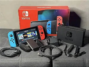 Nintendo Switch V2 Seminovo 256GB