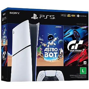 Playstation 5 Digital 825GB Bundle Astroboot e Gran Turismo 7