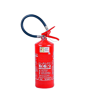 Extintor de pó quimico 4 kg ABC - 2A 20BC