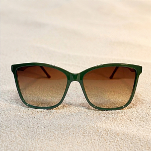 Óculos de Sol ILHA BELA Verde – Sofisticação com Personalidade | TOVE & CO