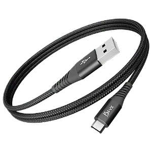 Cabo USB Micro USB BeVX Preto Resistente