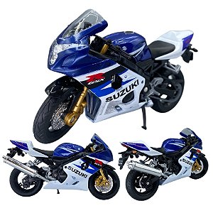 Miniatura Moto Suzuki Gsx R1000 Coleção Maisto 1/18