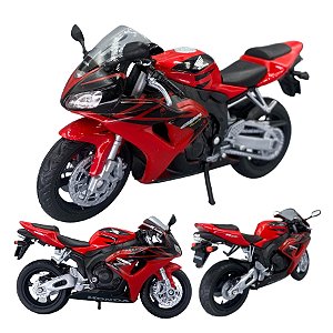 Miniatura Moto Honda Cbr 1000rr Coleção Ferro 1/18 Welly