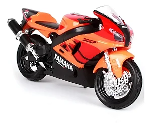 Miniatura Moto Yamaha Yzf-r7 Coleção Maisto 1/18