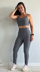 Conjunto Legging Média Compressão Top X
