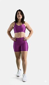 Conjunto Short Corrida, Top nadador Alça Fina