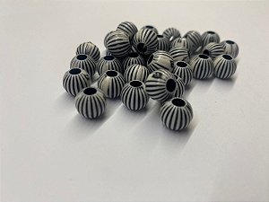 10 Miçangas de pesca Sorocaba Tradicional Branca