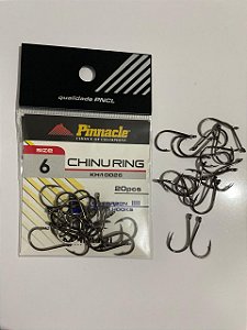Anzol Pinnacle Chinu BN Nº 6 - 20 Peças