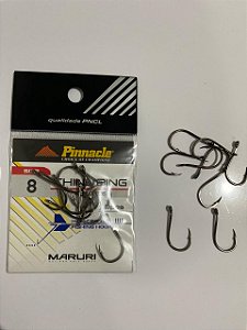 Anzol Pinnacle Chinuring 8* com 10 unidades