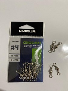 Girador Maruri Nickel tamanho 04 com 10 unidades
