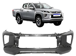 Parachoque Dianteiro Mitsubishi L200 Triton 2021 2022 2023 2024 Sem Grade