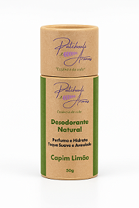 Desodorante Natural Vegano de Capim Limão – Frescor, Energia e Proteção Suave