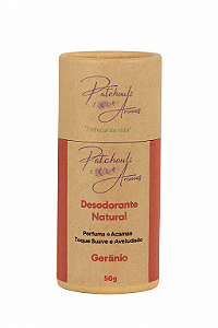 Desodorante Natural Vegano de Gerânio – Equilíbrio, Hidratação e Bem-Estar Diário