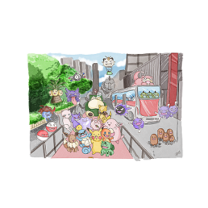 Invasão Pokémon na Av. Paulista