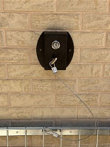 Trava de Chave Para Carrinho de Compras Condomínio