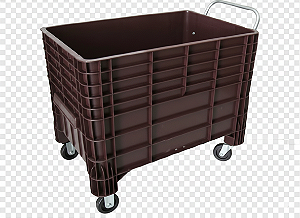 Carrinho Coletor de Lixo