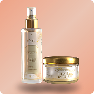 Kit Lumière Intense (Body Splash + Hidratante) - Clara Parfums