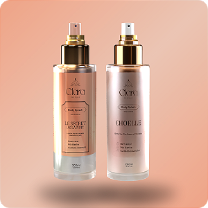 Kit 2 Body Splash 200ml (Le Secret & Choelle) - Clara Parfums
