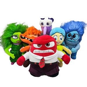 6 Pelúcias Divertidamente 2 - Disney