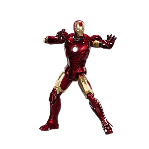 Action Figure Iron Man Mark III 36 Cm Com LED - Marvel
