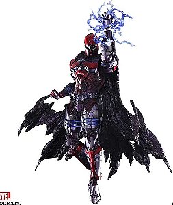 Action Figure Magneto Play Arts Kai