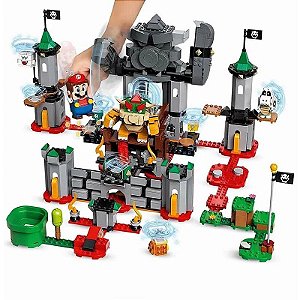 Blocos Super Mário Batalha no Castelo do Bowser