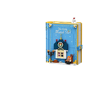 Book A Pequena Vendedora de Fósforos - Blocos de Montar